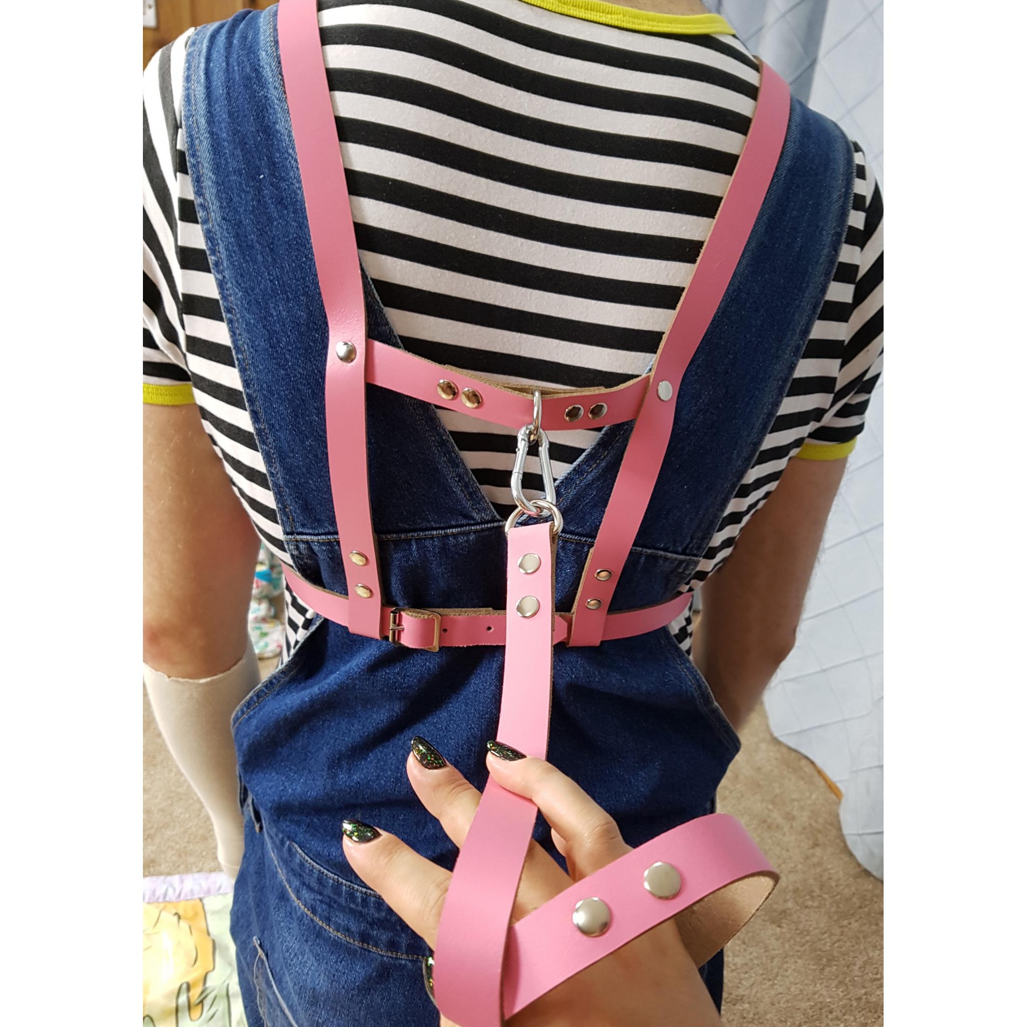 Adult baby reins. PERSONALISED, ADJUSTABLE