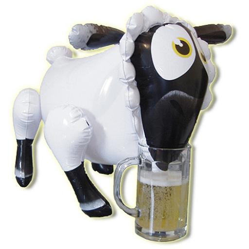 hilarious celebrity inflatable sheep
