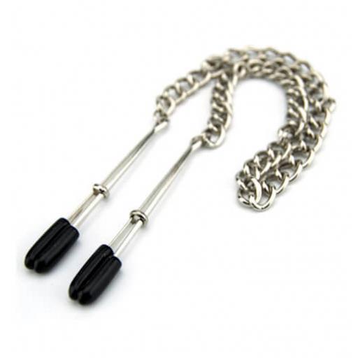 Nipple Clamps with chain. 50 Shades style.