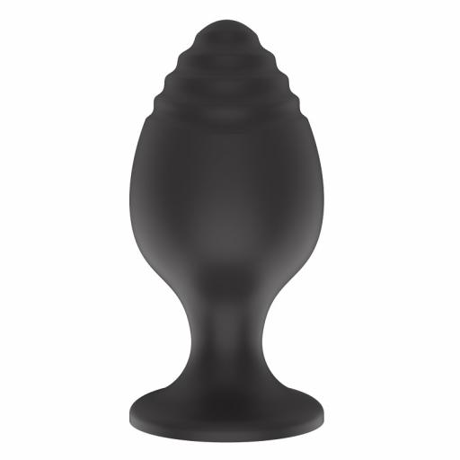 Ribbed Tip small Silicone Butt Plug from Loving Joy
