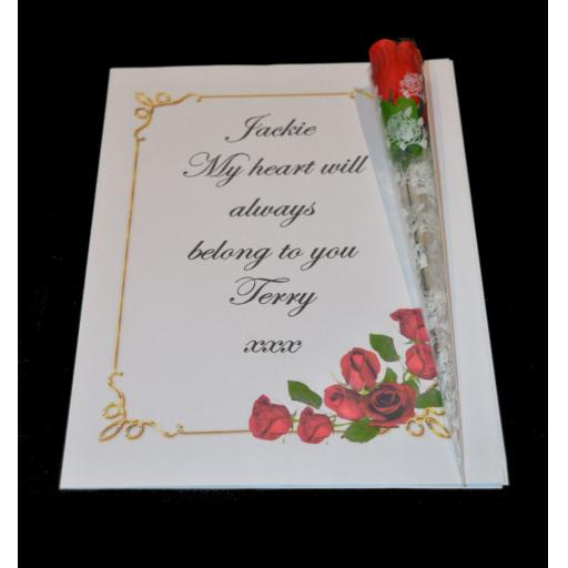 Thong Rose, personalised romantic gift
