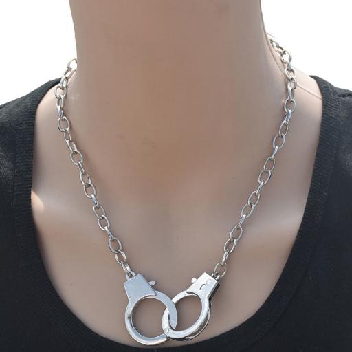 opening handcuff necklace fashion jewellery
