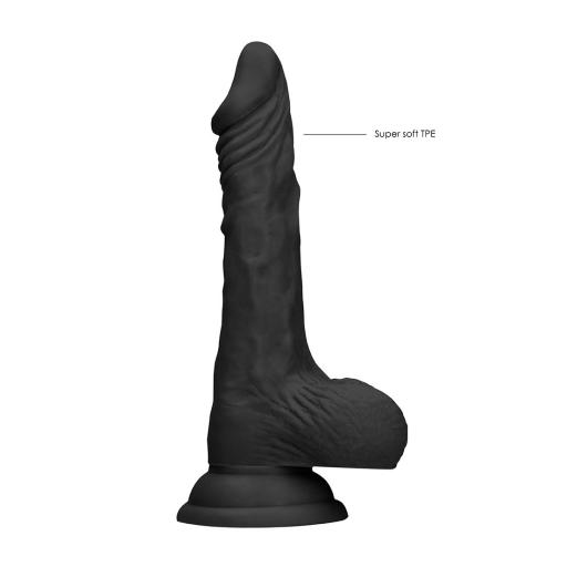 Real Rock - Dong With Testicles 9 inches - Black (3).jpg