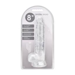 Loving Joy 8 Inch Dildo with Balls Clear (5).jpg