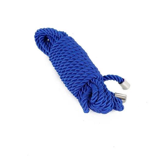 Silky Shibari Rope. Blue 10m