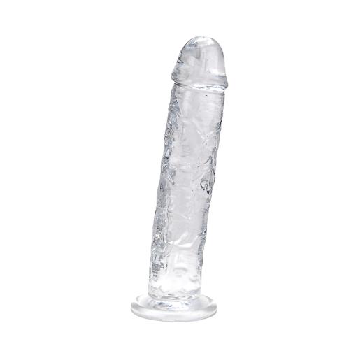 8.5 Inch Suction Cup Dildo Clear