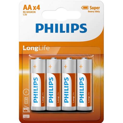 Philips long life batteries