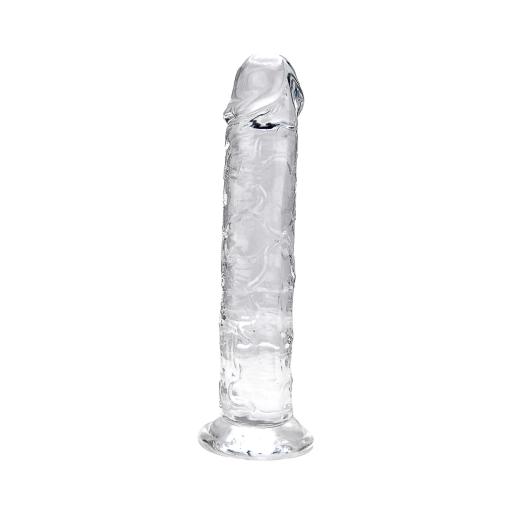 7.5 Inch Suction Cup Dildo Clear