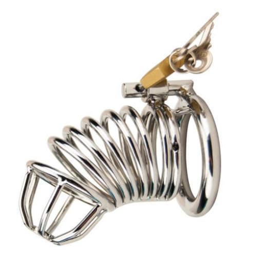 Impound Spiral Male Chastity Device