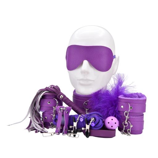 Bondage Kit Purple (11 Piece)