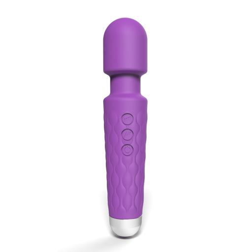 20 Function Wand Vibrator Purple